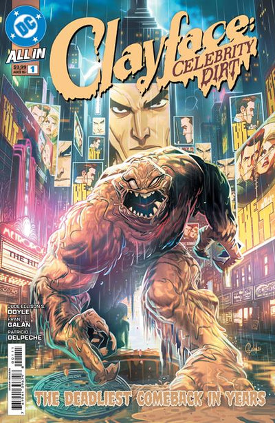 CLAYFACE CELEBRITY DIRT (2026) #1 CVR A FRAN GALAN