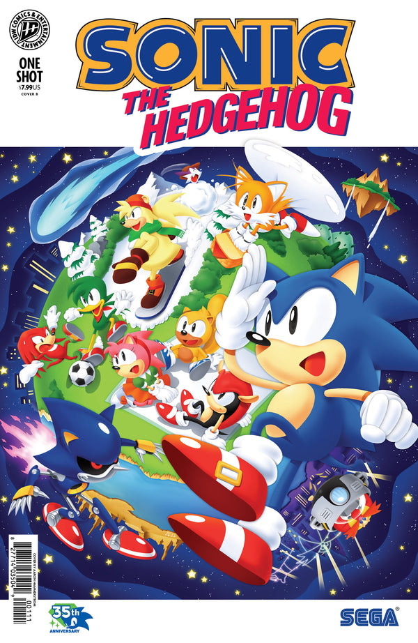 SONIC THE HEDGEHOG 35TH ANNIVERSARY SPECIAL (2026) #1 (ONE SHOT) CVR B HAMMERSTROM