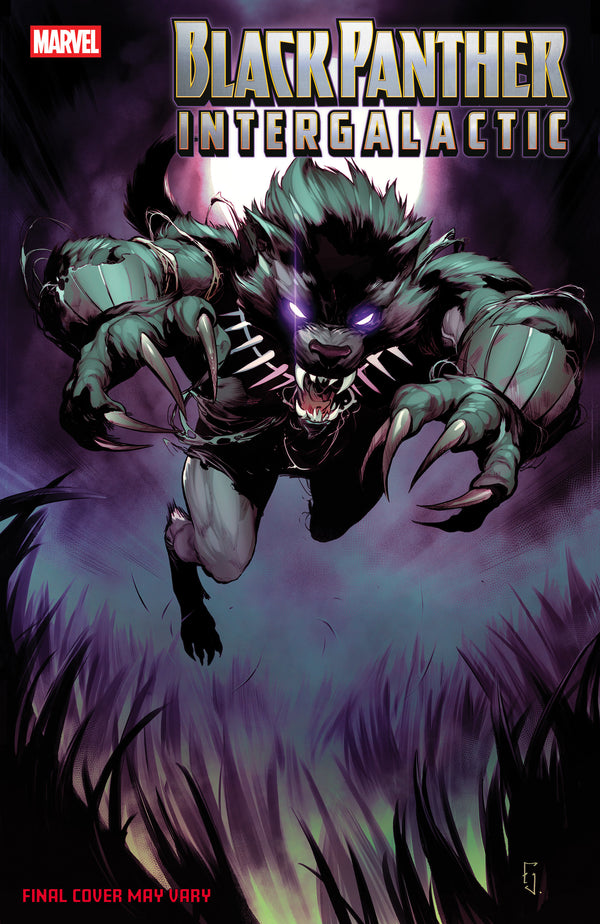 BLACK PANTHER INTERGALACTIC (2025) #4 JUAN FRIGERI MARVEL MONSTER VAR