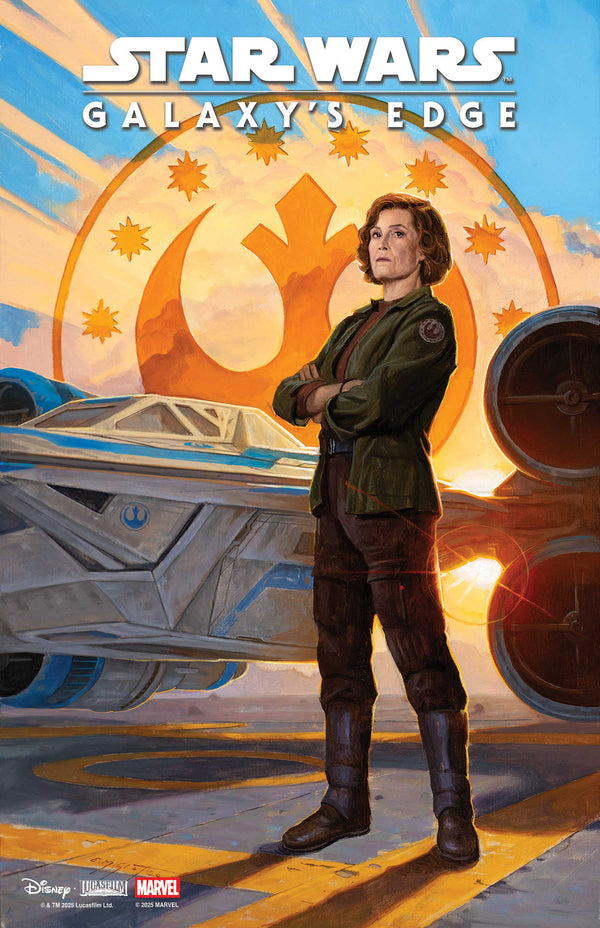 STAR WARS GALAXYS EDGE ECHOES OF THE EMPIRE (2026) #2 EM GIST MANDALORIAN & GROGU VAR