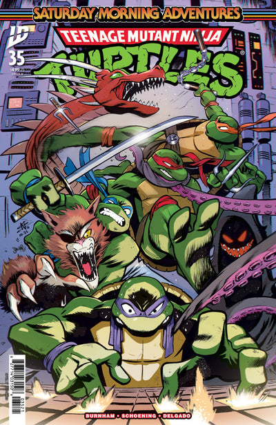TMNT SATURDAY MORNING ADVENTURES CONTINUED (2023) #35 CVR B NEO