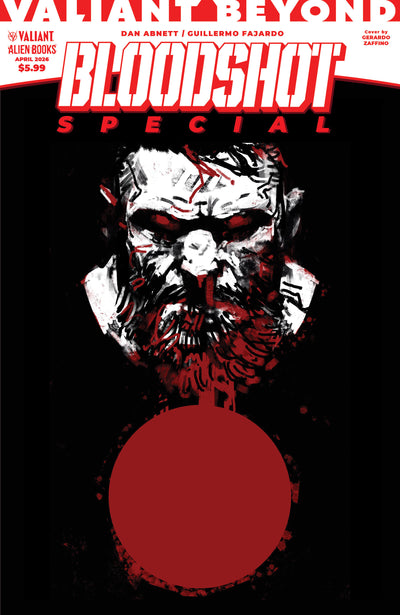 VALIANT BEYOND BLOODSHOT SPECIAL (2026) #1 (ONE SHOT) CVR B ZAFFINO