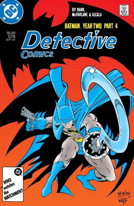 DETECTIVE COMICS (1937) #578 FACSIMILE EDITION (2026) CVR C TODD MCFARLANE FOIL VAR (YEAR TWO PART 4 OF 4)
