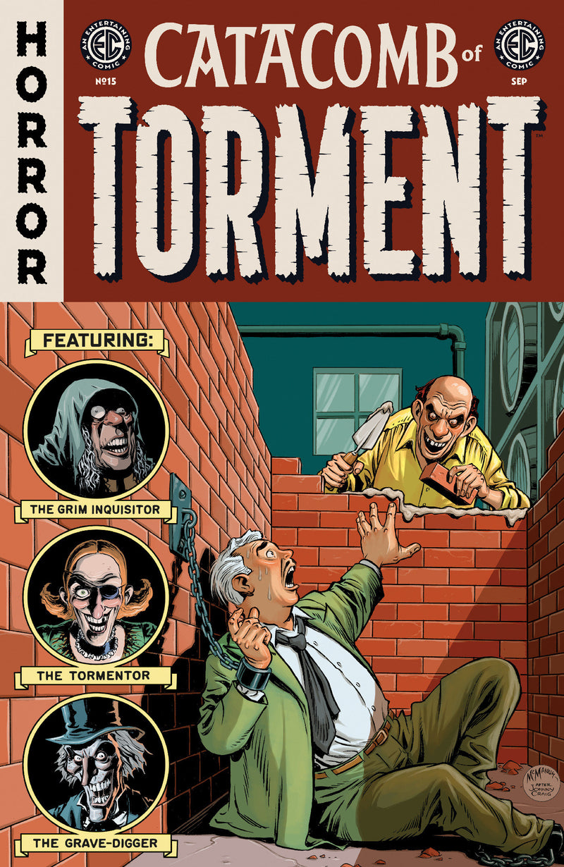 EC CATACOMB OF TORMENT (2025) #15 CVR C 10 COPY INCV SHAWN MCMANUS EC HOMAGE VAR