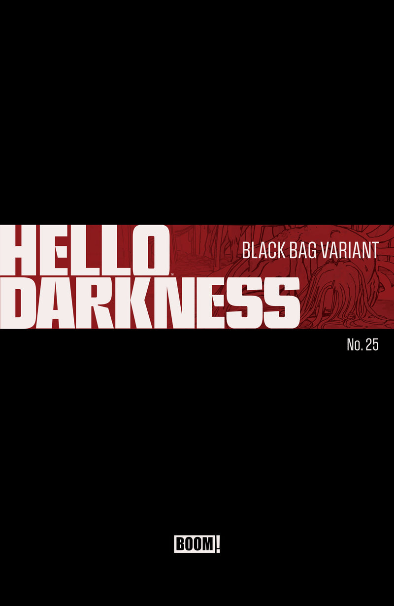 HELLO DARKNESS (2024) #25 CVR D BLACK BAG HIXSON VAR