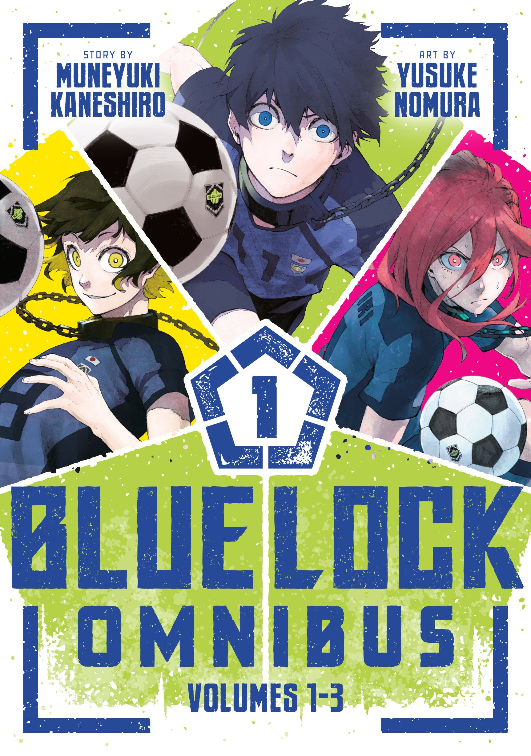 BLUE LOCK OMNIBUS GN VOL 01 (VOL 1-3)