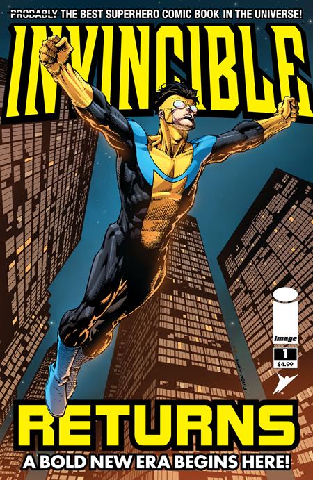 INVINCIBLE RETURNS (2010) #1 FACSIMILE EDITION (2026) CVR A DAVID FINCH & FCO PLASCENCIA