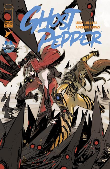 GHOST PEPPER (2025) #15 CVR F LUDO LULLABI WITCHBLADE TEAM UP VAR