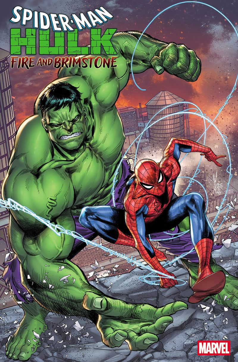 SPIDER-MAN HULK FIRE AND BRIMSTONE (2026) #1 MARCO CHECCHETTO FOIL VAR