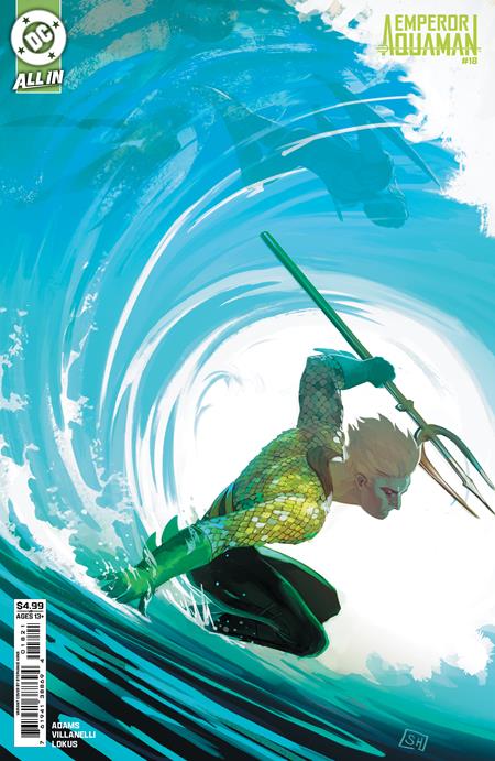 EMPEROR AQUAMAN (2025) #18 CVR B STEPHANIE HANS CARD STOCK VAR