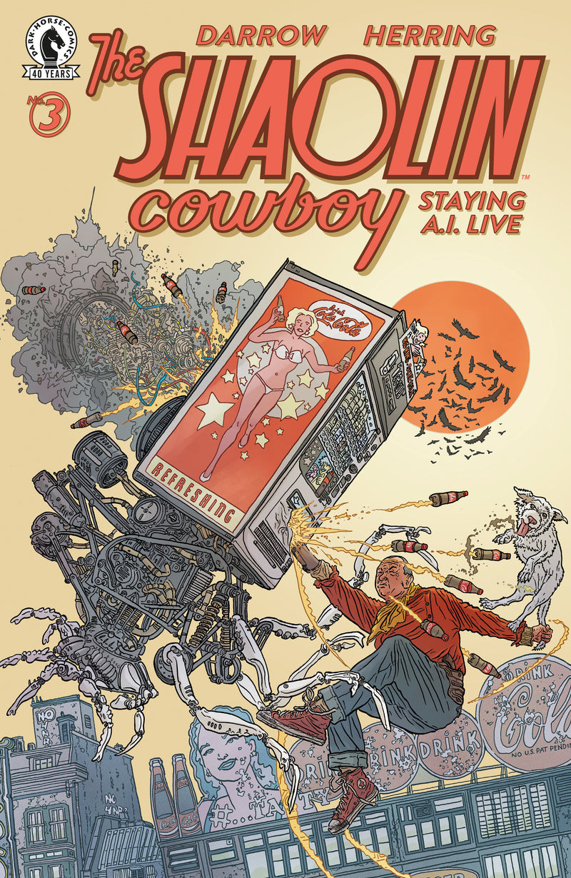 SHAOLIN COWBOY STAYING A.I. LIVE (2026) #3 CVR A GEOF DARROW
