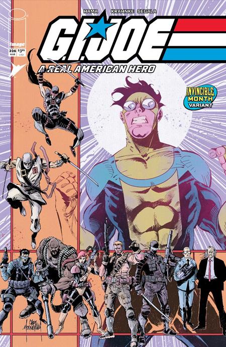 GI JOE A REAL AMERICAN HERO (2023) #326 CVR D CHRIS MOONEYHAM INVINCIBLE TEAM UP VAR
