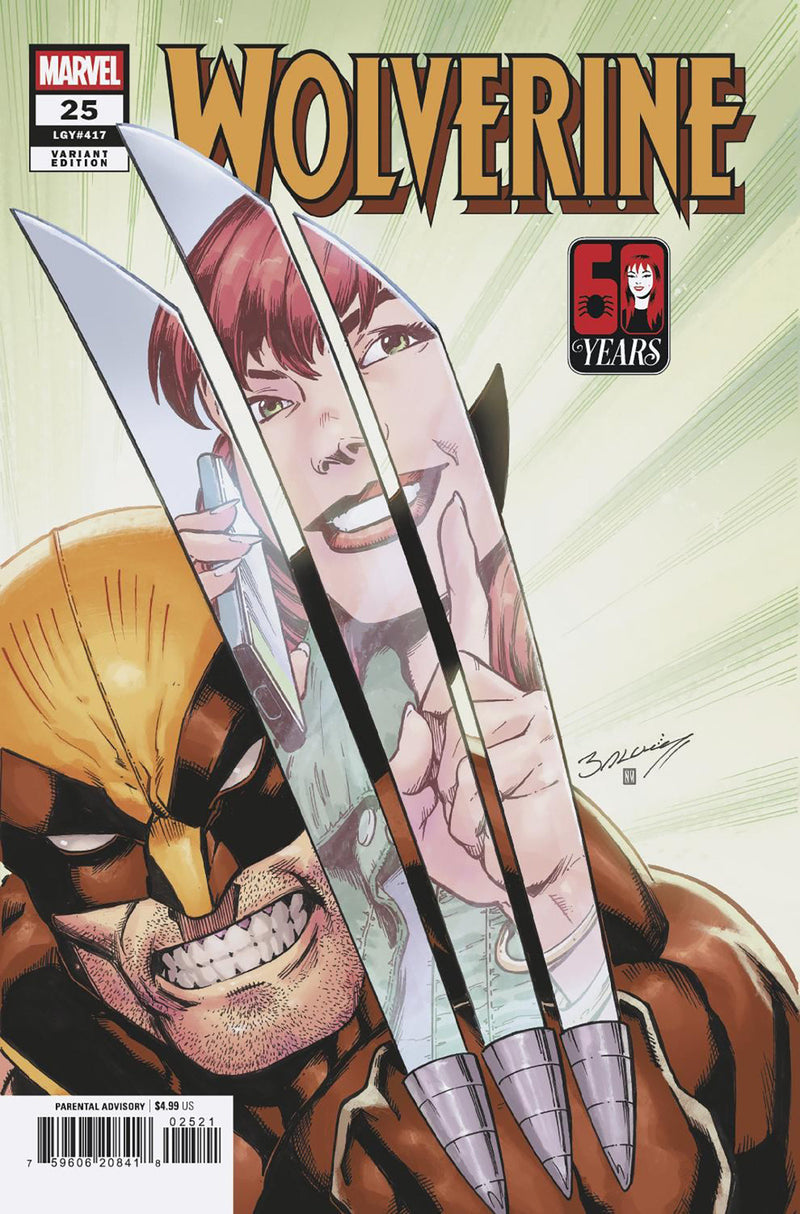 WOLVERINE (2024) #25 MARK BAGLEY MARY JANE WATSON VAR