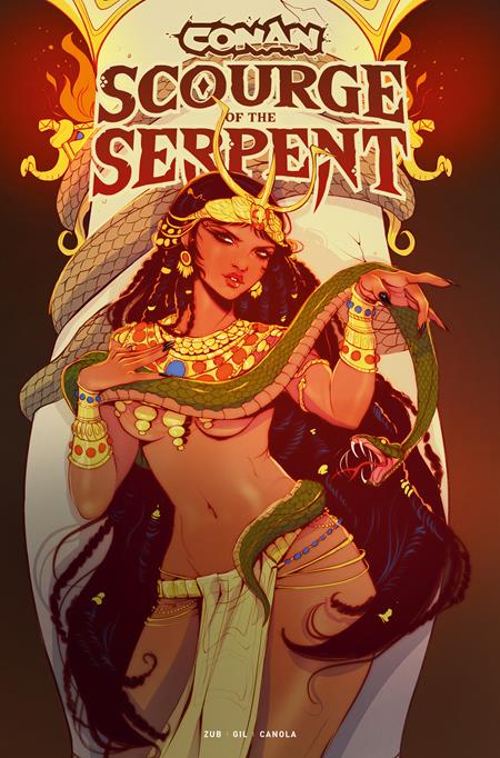 CONAN THE BARBARIAN SCOURGE OF THE SERPENT (2025) #3 CVR D ASHLEIGH IZIENICKI VAR