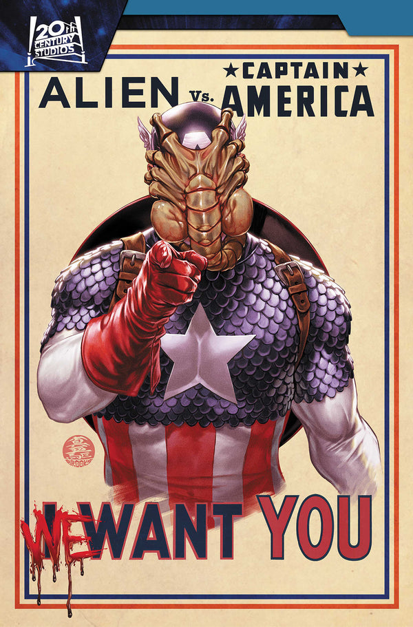 ALIEN VS CAPTAIN AMERICA TP