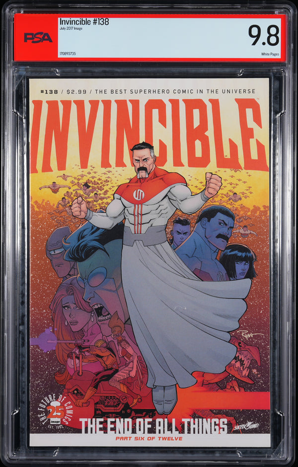 INVINCIBLE (2003) #138 PSA 9.8