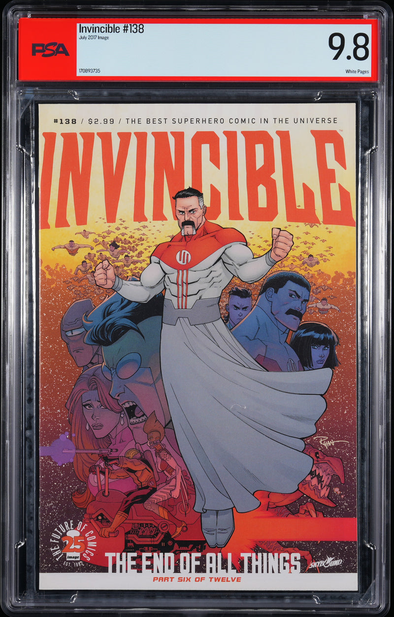 INVINCIBLE (2003) #138 PSA 9.8
