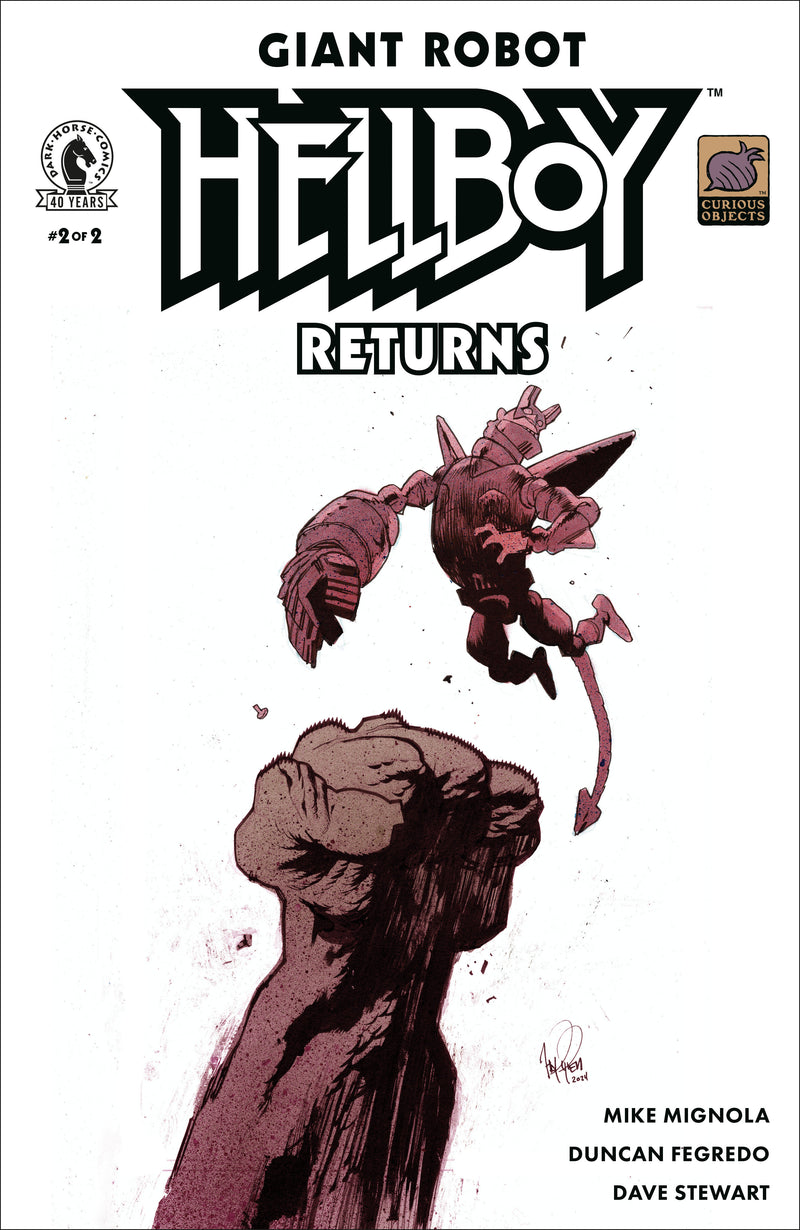 GIANT ROBOT HELLBOY RETURNS (2026) #2 CVR B JAMES HARRON