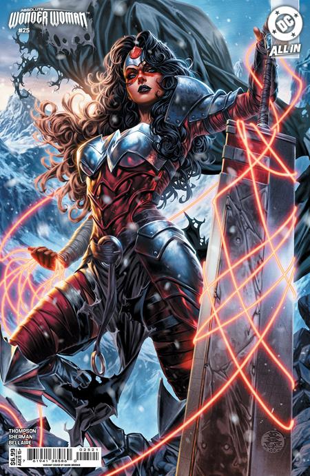 ABSOLUTE WONDER WOMAN (2024) #25 CVR B MARK BROOKS CARD STOCK VAR