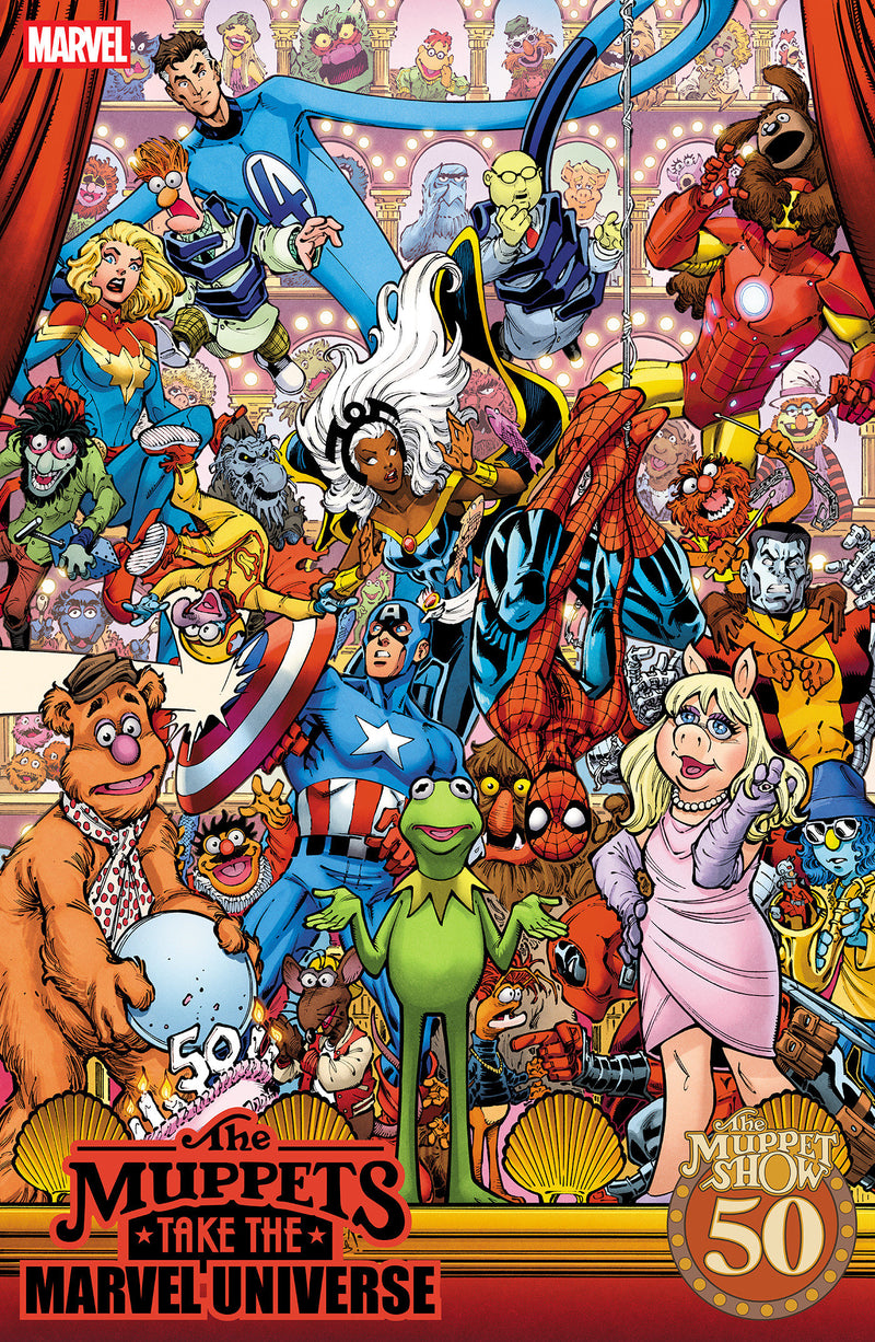 MUPPETS TAKE THE MARVEL UNIVERSE (2026) #1 (ONE SHOT) TODD NAUCK MUPPET SHOW HOMAGE VAR