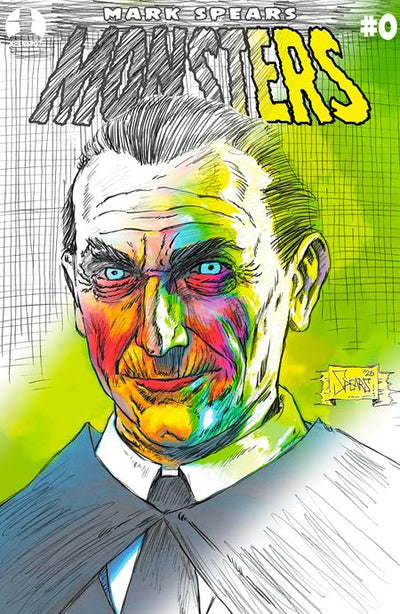 MARK SPEARS MONSTERS (2026) #0 DELUXE EDITION (ONE SHOT) CVR D MARK SPEARS DRACULA SKETCH VAR