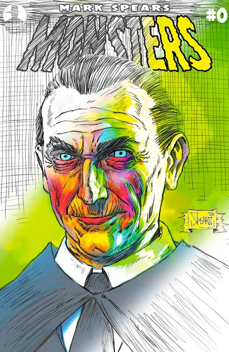 MARK SPEARS MONSTERS (2026) #0 DELUXE EDITION (ONE SHOT) CVR D MARK SPEARS DRACULA SKETCH VAR