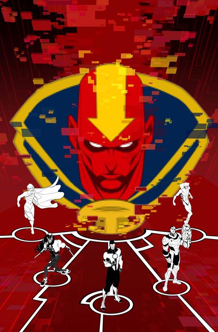 JUSTICE LEAGUE RED (2025) #4 CVR B DAVID BALDEON CARD STOCK VAR