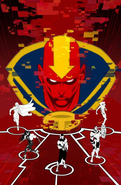 JUSTICE LEAGUE RED (2025) #4 CVR B DAVID BALDEON CARD STOCK VAR
