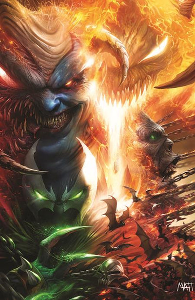SPAWN (1992) #380 CVR B FRANCESCO MATTINA VIRGIN