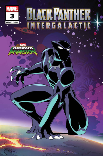 BLACK PANTHER INTERGALACTIC (2025) #3 MARVEL COSMIC INVASION VAR