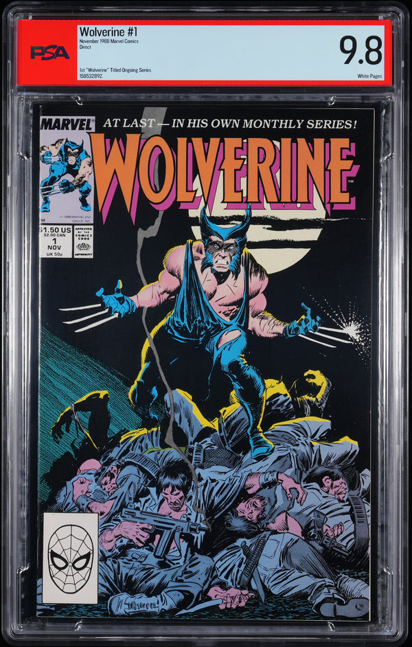 WOLVERINE (1988) #1 DIRECT PSA 9.8