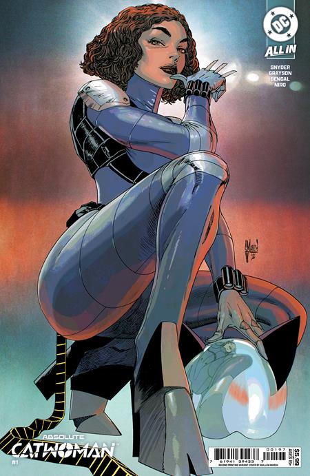 ABSOLUTE CATWOMAN (2026) #1 SECOND PRINTING CVR B GUILLEM MARCH CARD STOCK VAR
