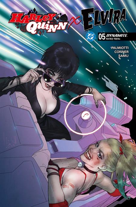 HARLEY QUINN X ELVIRA (2025) #5 CVR D BEN CALDWELL