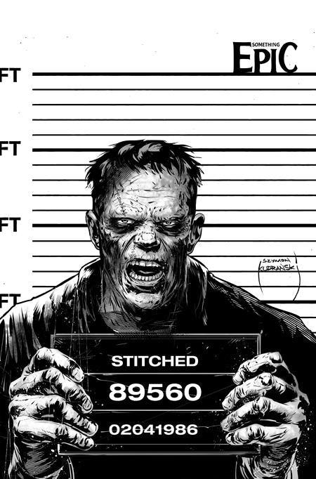 SOMETHING EPIC (2023) #15 CVR C SZYMON KUDRANSKI RAW ART VAR