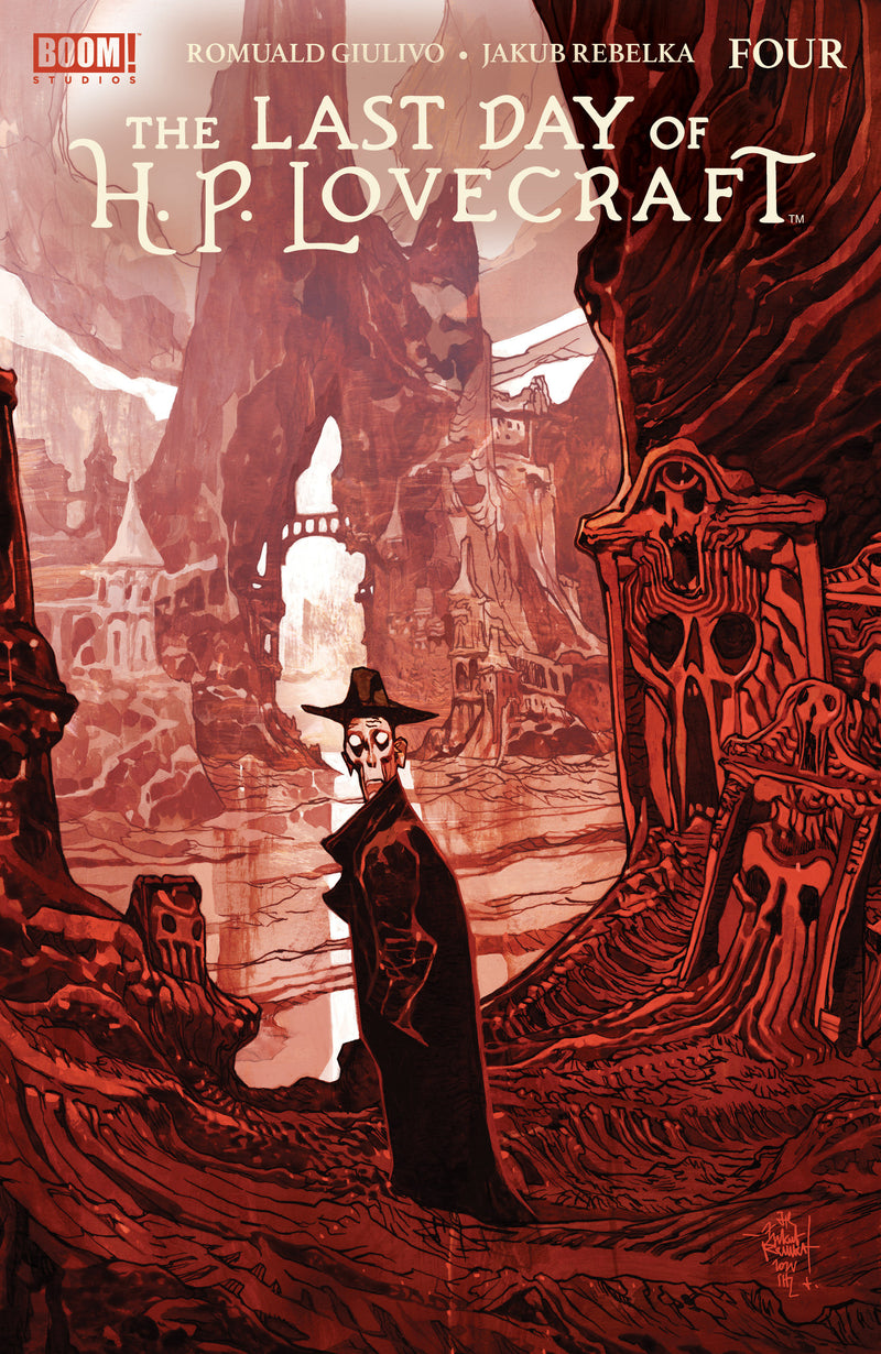 LAST DAY OF HP LOVECRAFT (2025) #4 CVR A REBELKA