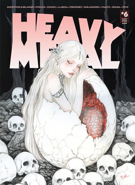 HEAVY METAL MAGAZINE (2025) #6 CVR B AMANDA M JANSSON