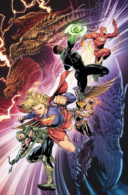 JUSTICE LEAGUE VS GODZILLA VS KONG 2 (2025) #6 CVR B CARLO PAGULAYAN CARD STOCK VAR