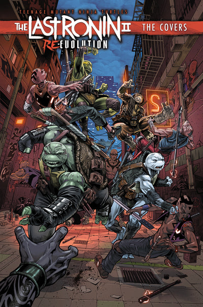 TEENAGE MUTANT NINJA TURTLES THE LAST RONIN II RE-EVOLUTION THE COVERS HC
