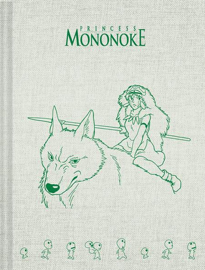 STUDIO GHIBLI PRINCESS MONONOKE NOTEBOOK HC
