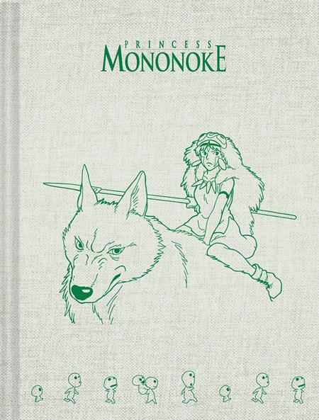 STUDIO GHIBLI PRINCESS MONONOKE NOTEBOOK HC