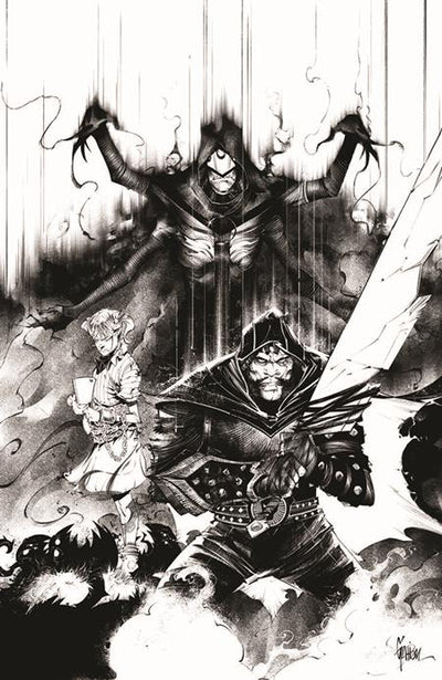 SPAWN THE CURSE OF SHERLEE JOHNSON (2025) #8 CVR C JONATHAN GLAPION B&W VIRGIN VAR