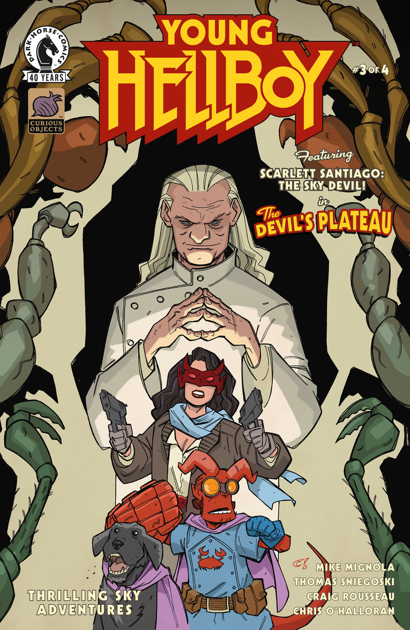 YOUNG HELLBOY THRILLING SKY ADVENTURES (2026) #3 CVR A CRAIG ROUSSEAU