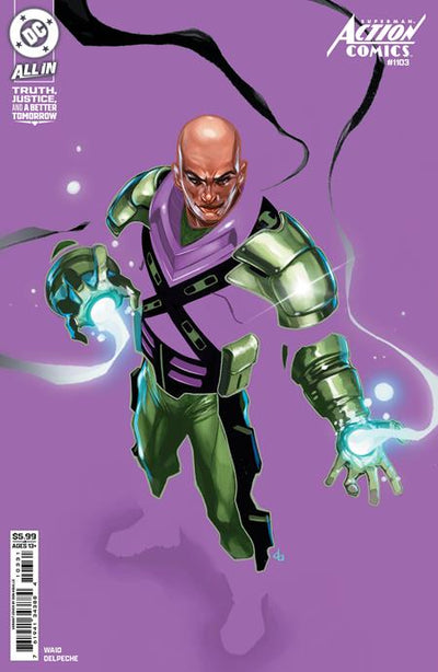 ACTION COMICS (2016) #1103 CVR C DON AGUILLO CARD STOCK VAR