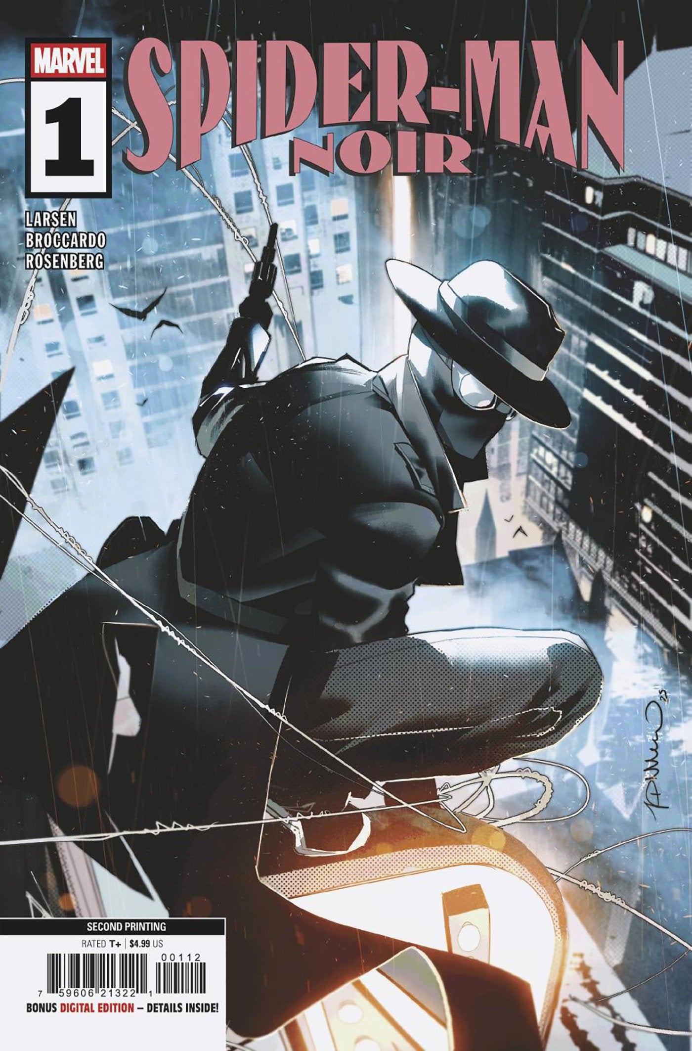 SPIDER-MAN NOIR (2025) #1 2ND PRINTING SIMONE DI MEO VAR