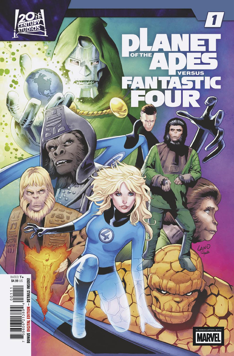PLANET OF THE APES VS FANTASTIC FOUR (2026) #1