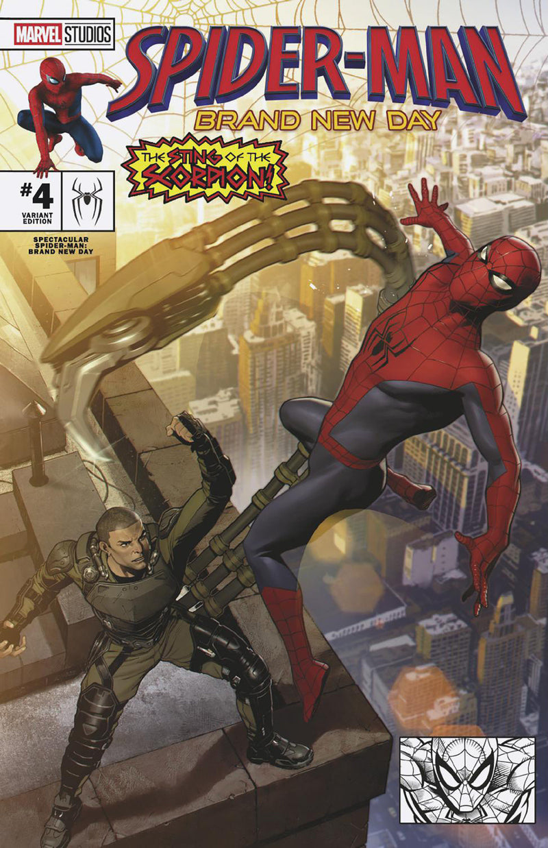 SPECTACULAR SPIDER-MAN BRAND NEW DAY (2026) #4 JORGE MOLINA SPIDER-MAN BRAND NEW DAY MARVEL STUDIOS VAR