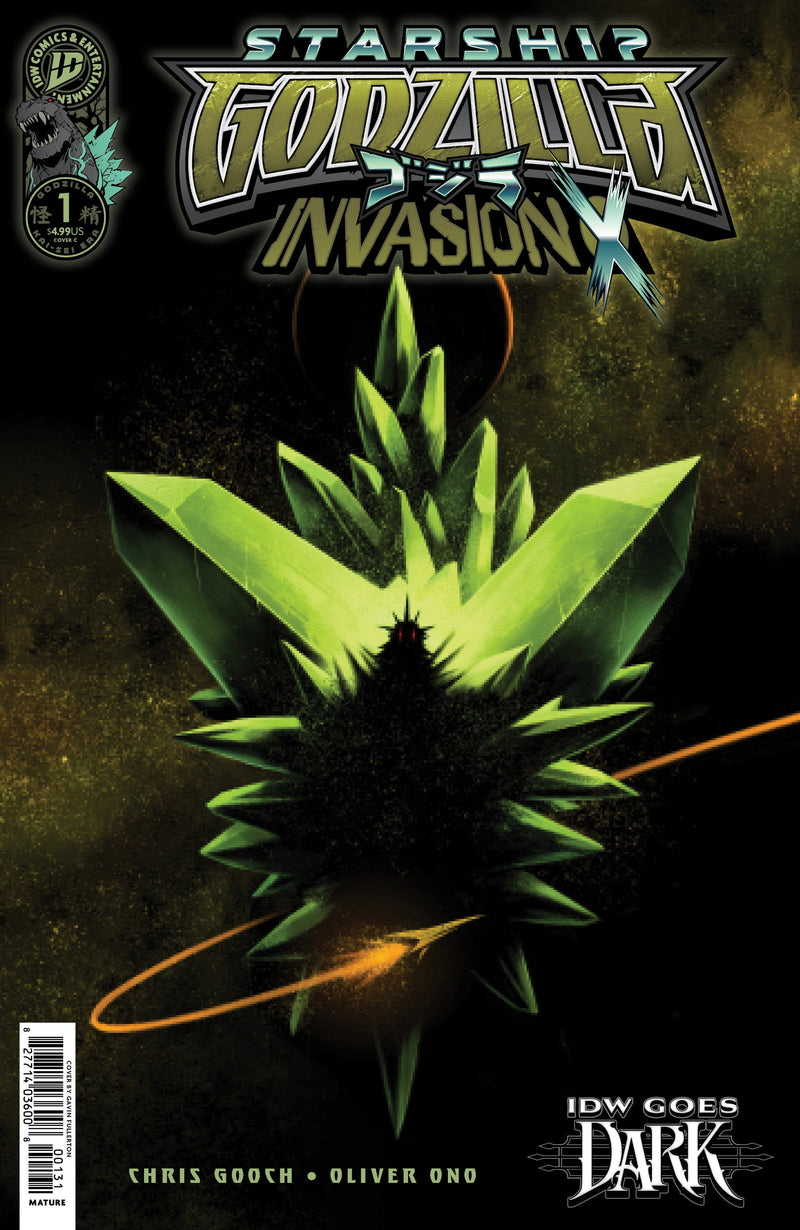 STARSHIP GODZILLA INVASION X (KAI-SEI ERA) (2026) #1 CVR C FULLERTON IDW GOES DARK