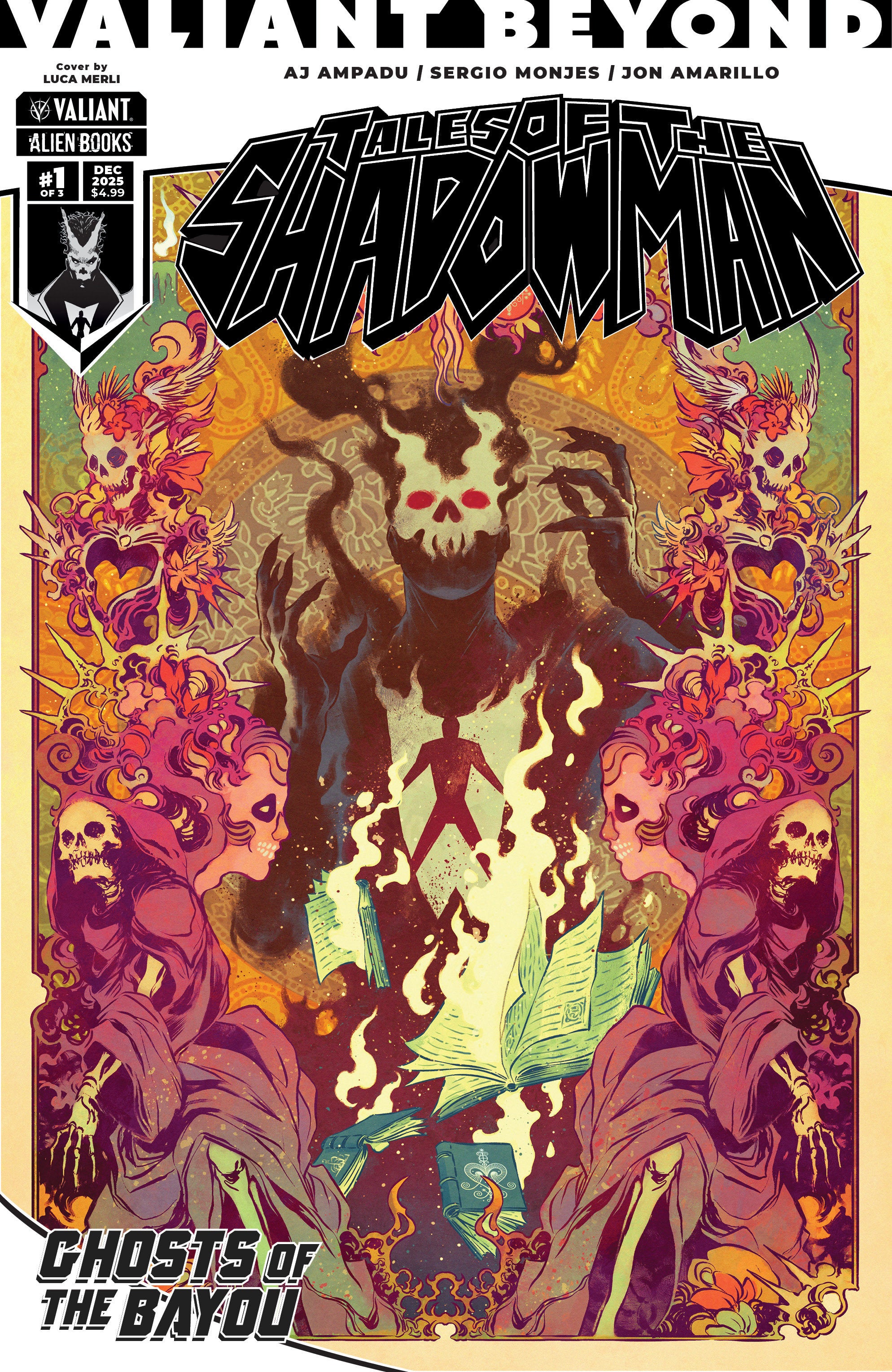 VALIANT BEYOND TALES OF THE SHADOWMAN (2025) #4 GHOSTS OF THE BAYOU CVR B MERLI