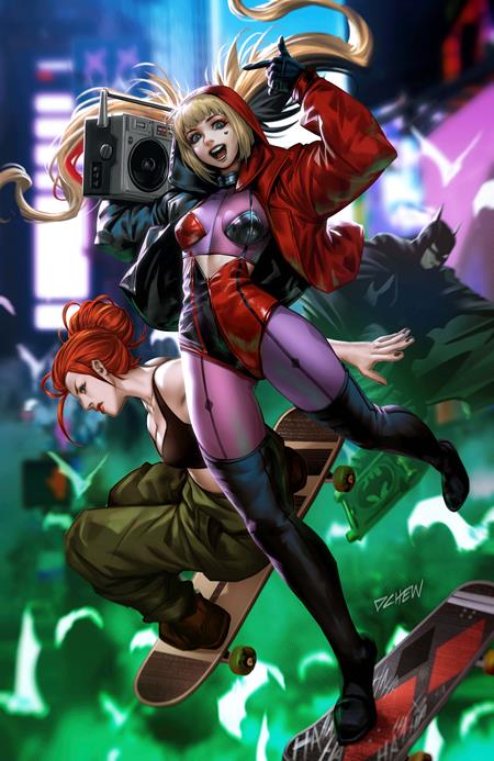 HARLEY QUINN (2021) #65 CVR D DERRICK CHEW CARD STOCK VAR