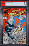 WEB OF SPIDER-MAN (1985) #36 PSA 9.6 - (FIRST APPEARANCE TOMBSTONE)